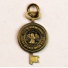USA Baton Rouge kulcs és címer miniatűr tokban