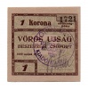Vörös Újság 1 Korona 1919