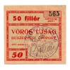 Vörös Újság 50 fillér 1919