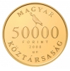 Hunyadi Mátyás arany 50000 Forint 2008 PP 10g
