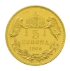 Ferenc József 5 Korona 1906 K-B aranyleveret