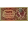 10000 Pengő Bankjegy 1945 aEF vagyondézsma bélyeggel