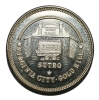 USA Sutro Tunnel Virginia City 1859-1980 ezüst emlékérem